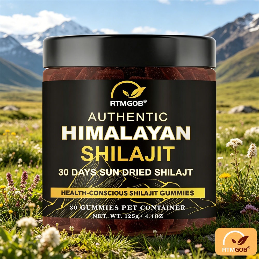 Himalayan SHILAJIT| Cellular Energy & Hormonal Balance | 30 Gummies
