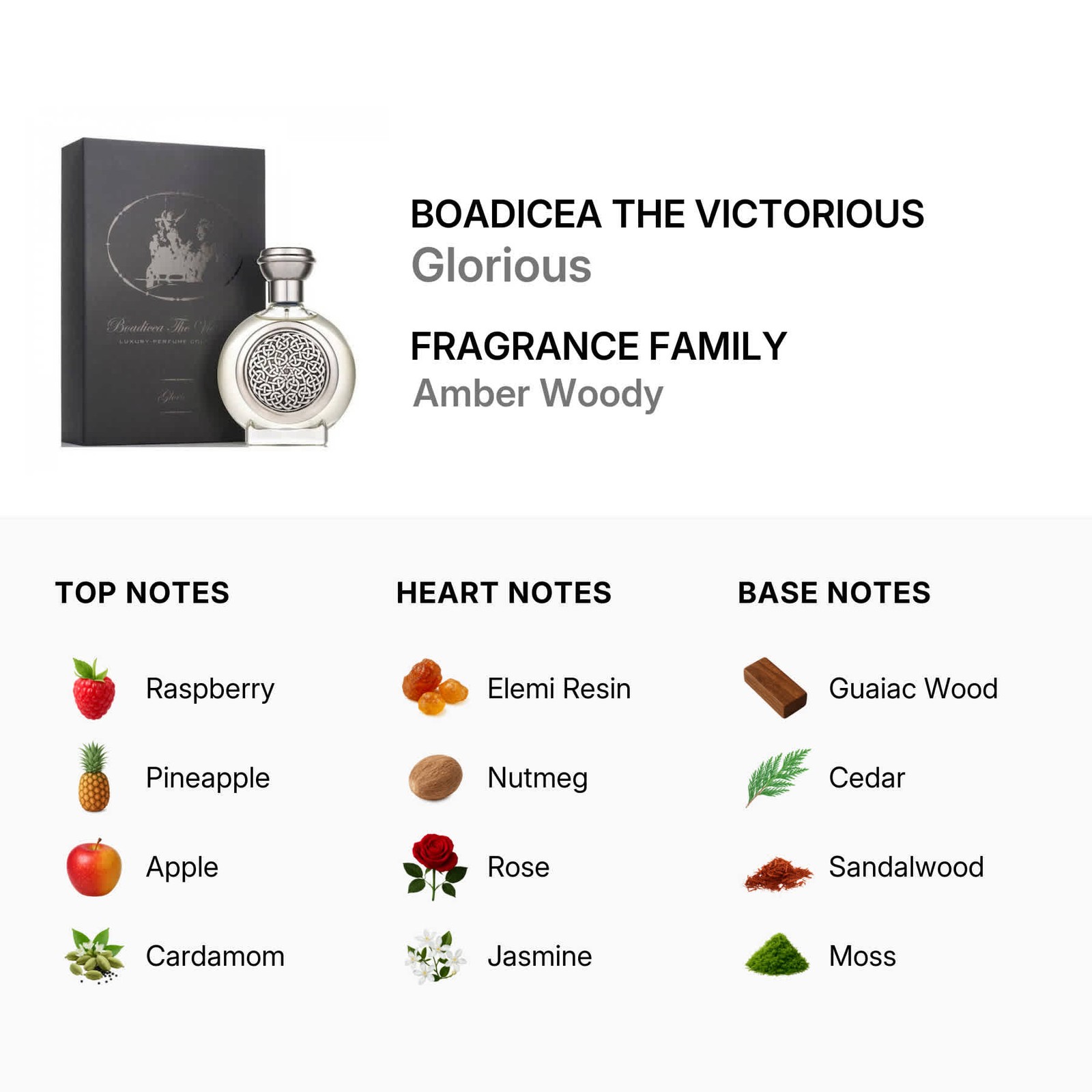 Boadicea The Victorious Unisex Glorious EDP Spray 3.4 oz Fragrances
