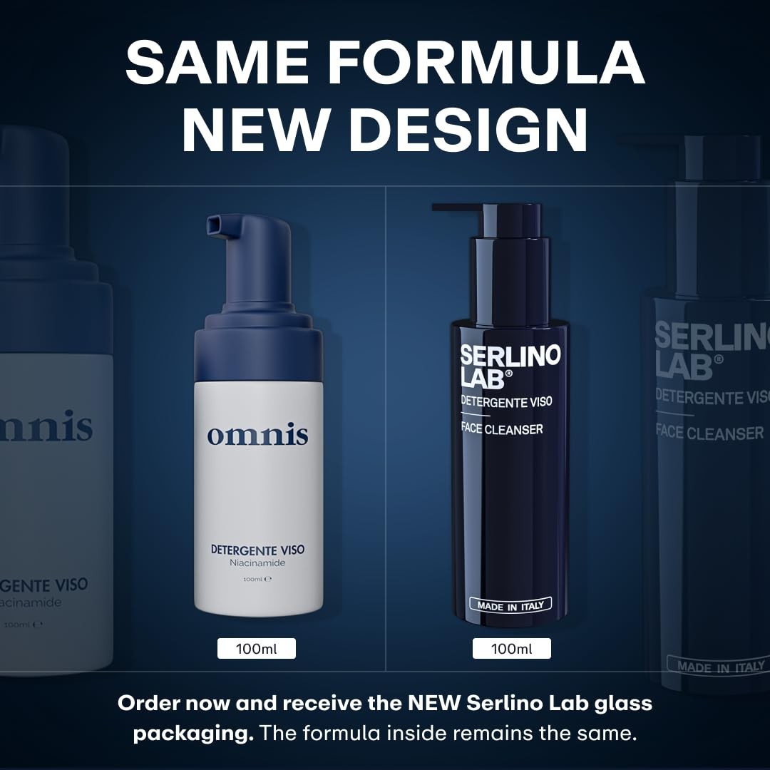 Serlino Lab Face Cream – Moisturizer with Retinol and Hyaluronic Acid, Refreshin