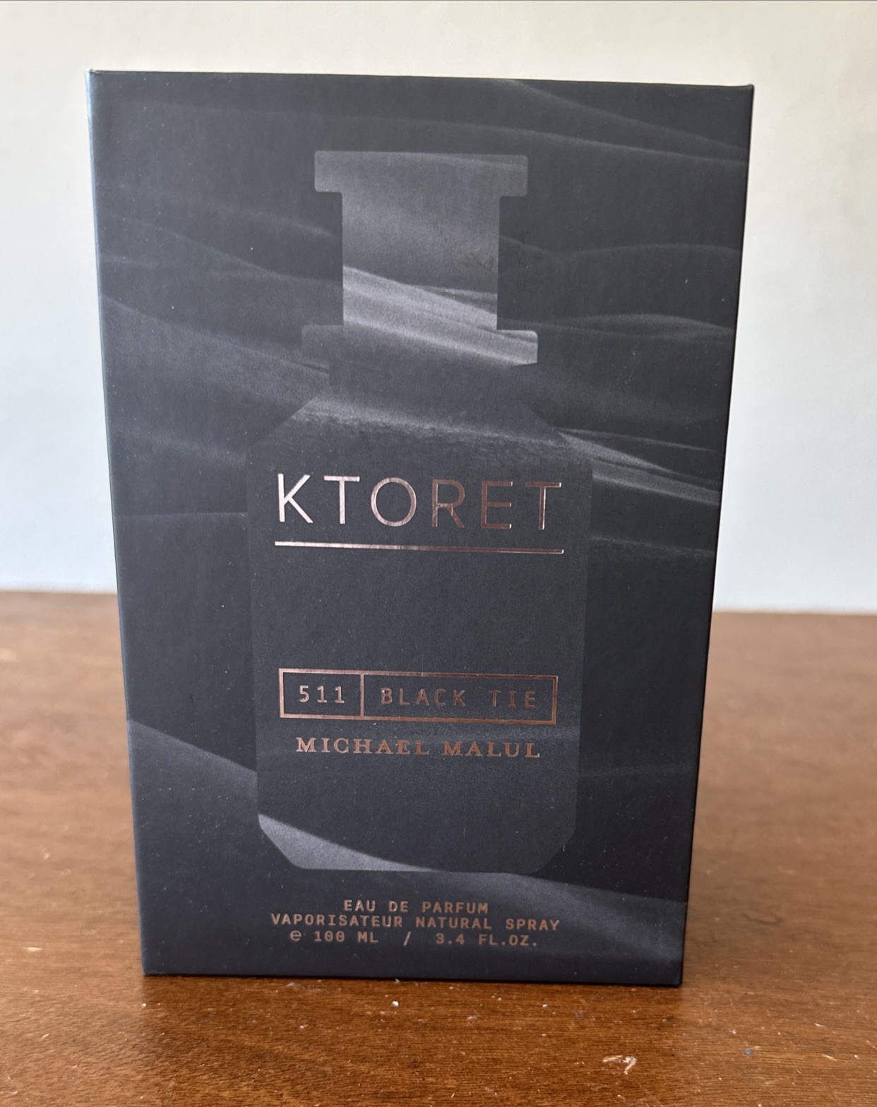 Ktoret Black Tie 511 By Michael Malul 3.4oz 100ml Eau de Parfum Men NEW SEALED