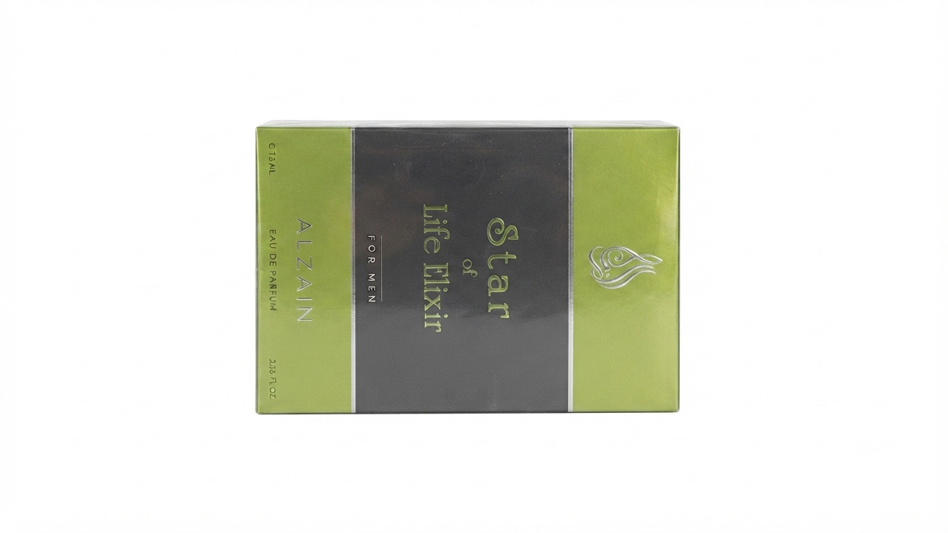 Alzain Star of Life Elixir Eau de Parfum Spray for Men, 2.53 fl oz
