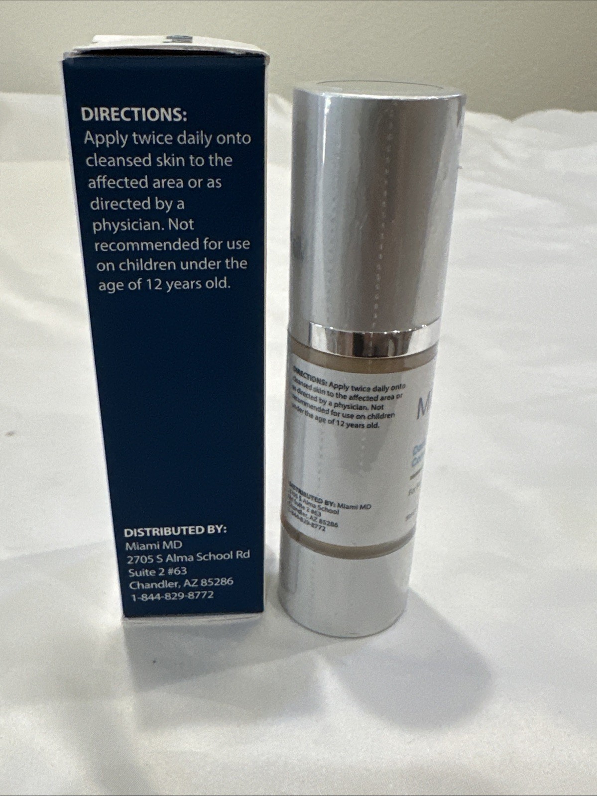 Miami MD/MiamiMD Face & Hands DARK SPOT CORRECTOR – 1 fl. oz./30ml. – New Sealed