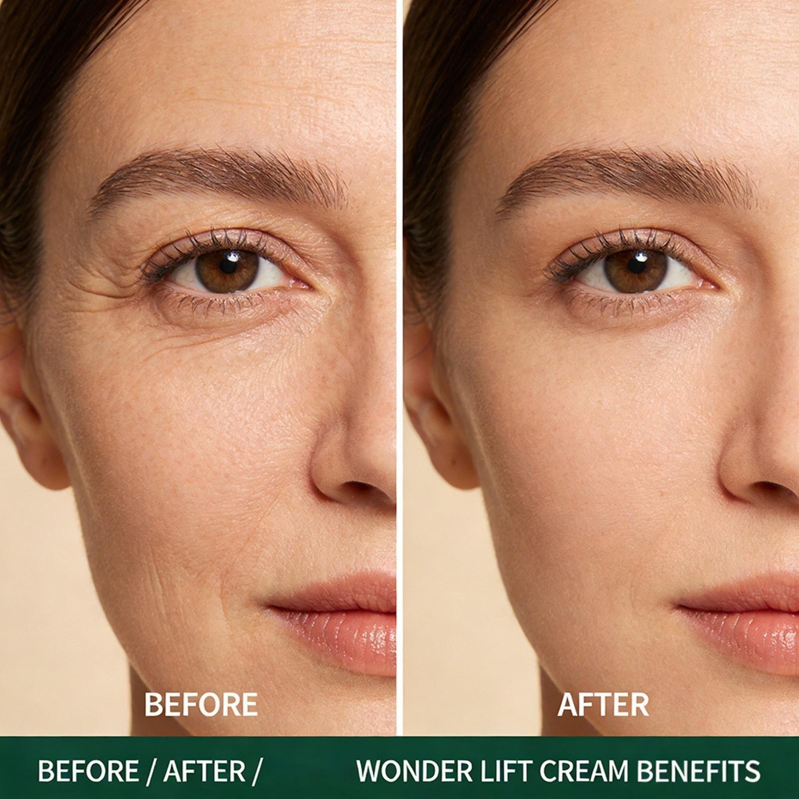 Noor Wonder Lift Cream for Women, Natural 1 Fl Oz/30ML (Pack of 1)