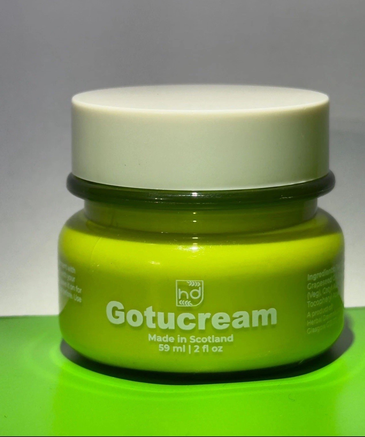 Gotucream-2 Oz Jar-organic Healing Cream For Cellulitis And Inflimmation NEW