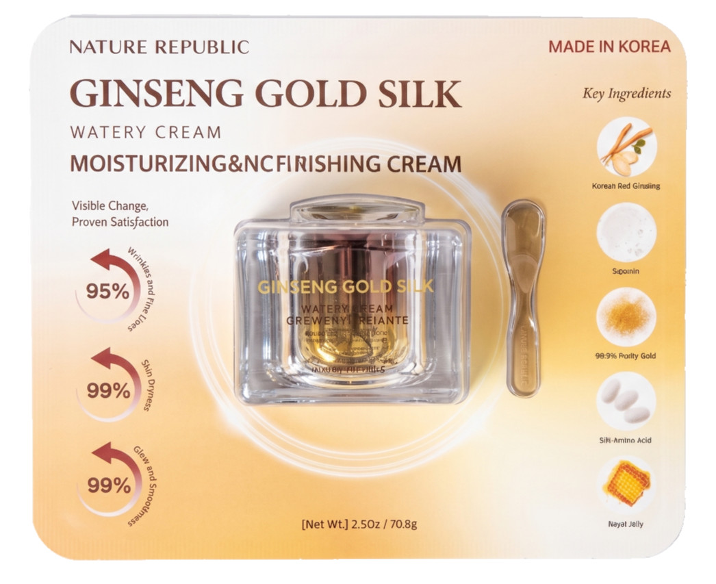 Nature Republic Ginseng Royal Gold Watery Cream Daily Use – 60 gr