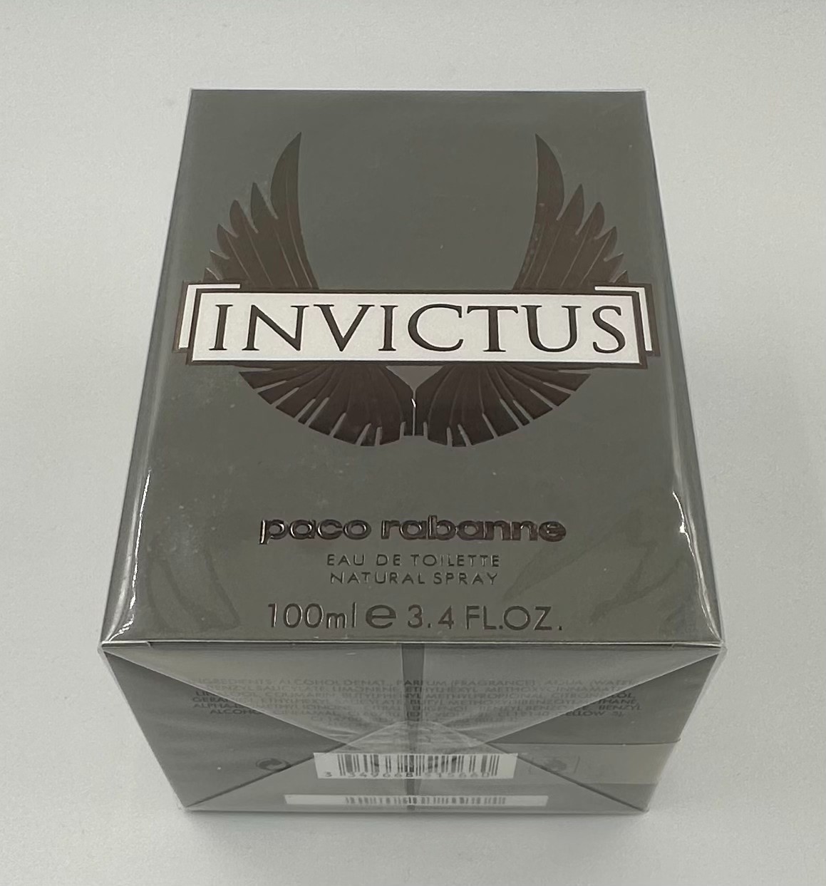 Paco Rabanne Invictus Eau De Toilette Fragrance Spray for Mens 3.4oz/100ml