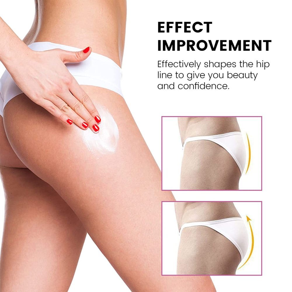 2 Pack Hip Lift Up Cream Butt Buttock Booty Enhancer Bigger Enlargement Massage