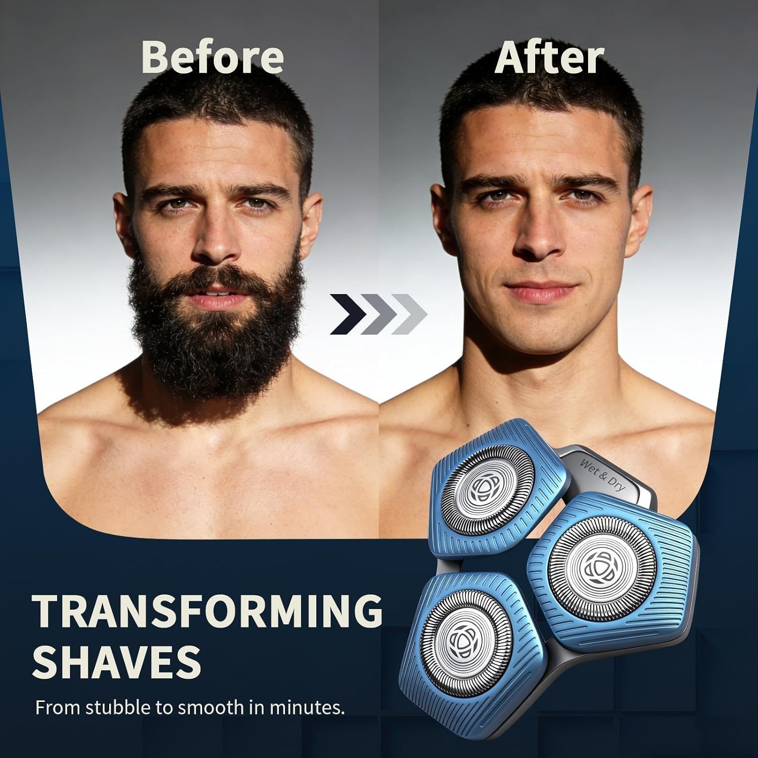 SH71/50 Replacement Shaving Head Compatible with Philips Series S5000 (S5XXX)