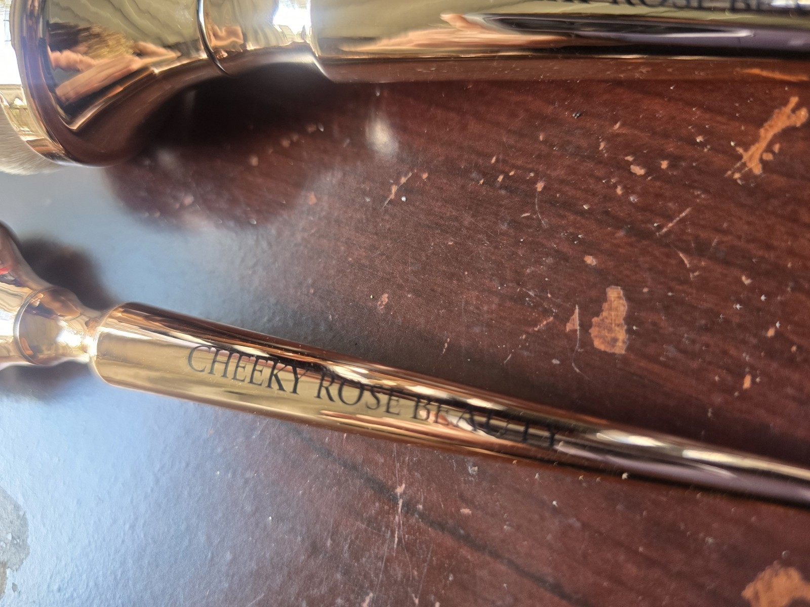 Cheeky ROSE GOLD Makeup Brush Set (2)