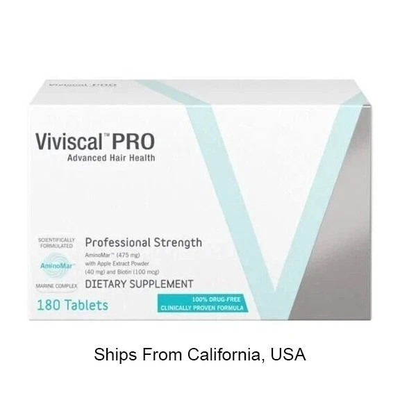 VIVISCAL PRO – Professional Hair Growth Supplement 180 Tablets