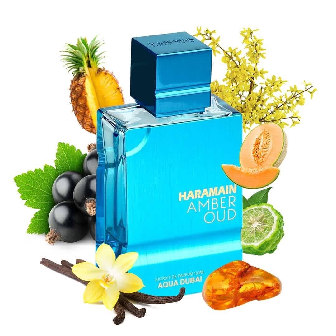 Al Haramain Unisex Amber Oud Aqua Dubai Extrait de Parfum Spray 3.38 oz