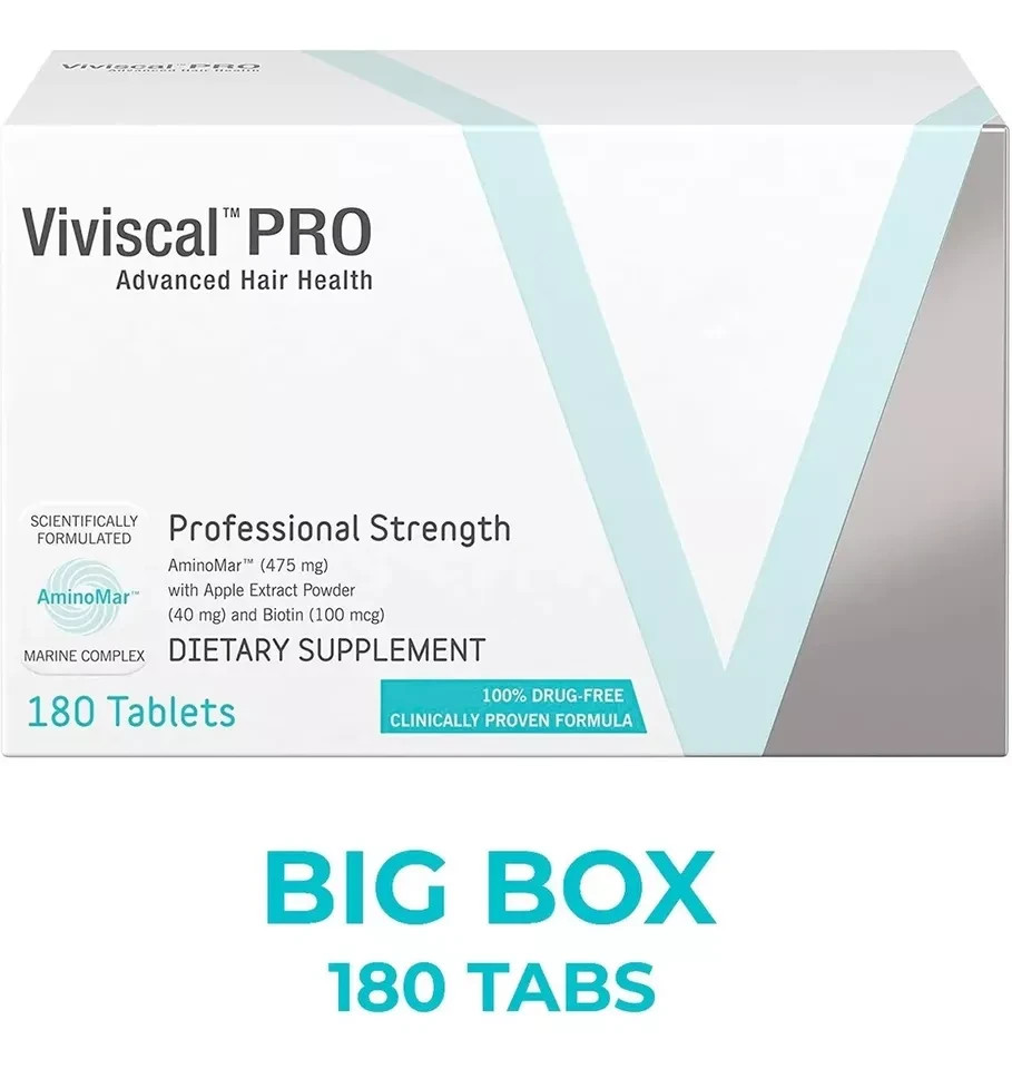 VIVISCAL PRO – Professional Hair Growth Tablets 180 Exp. 12/2027