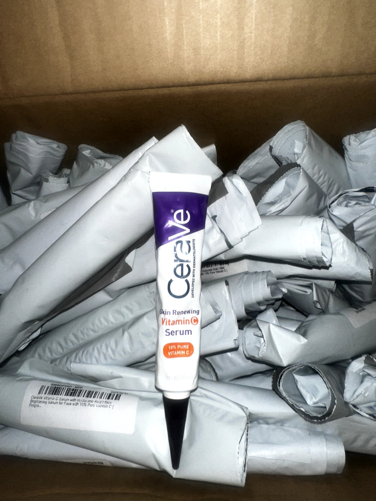 CeraVe Skin Renewing Vitamin C Serum 10% Pure Vitamin C 1 fl oz (no box)