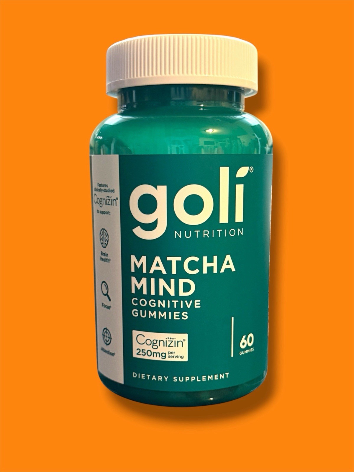 Goli Matcha Mind Cognitive Gummies 60ct Exp 12/2027 New Sealed