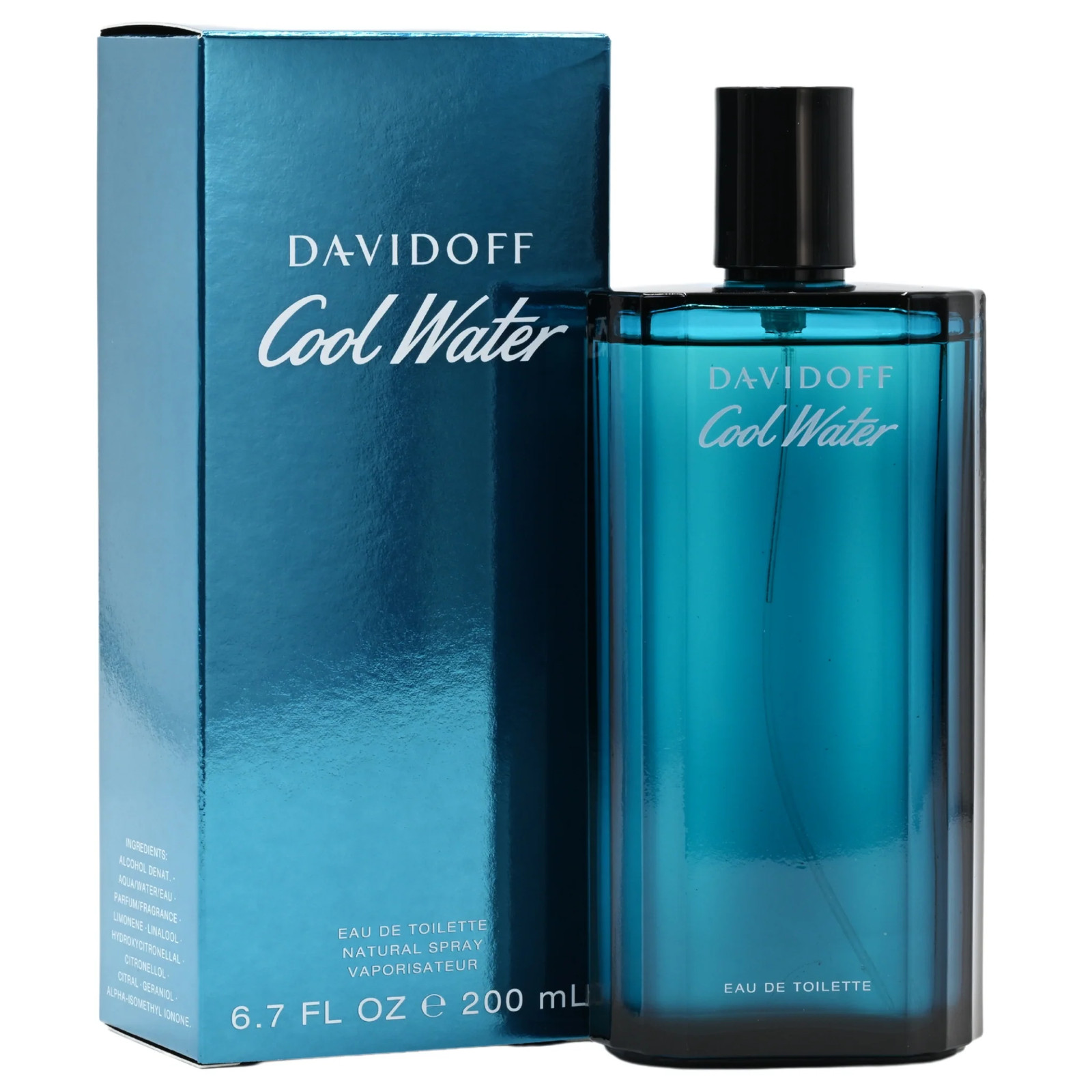 ✅ New Cool Water by Davidoff Cologne for Men 6.7 oz 6.8 edt New in Box ✅ ✅
