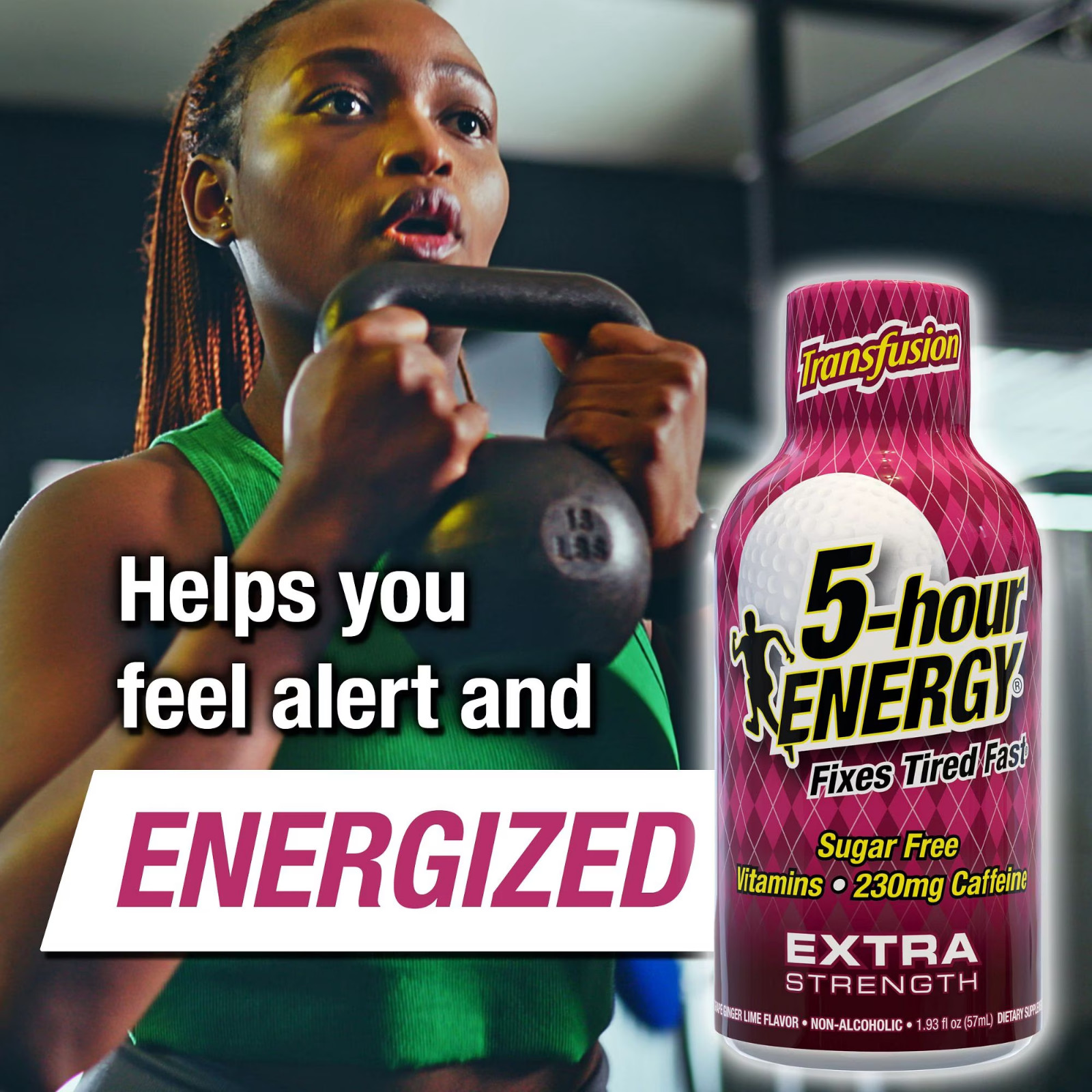 5-Hour Energy Shot, Extra Strength Transfusion Flavor, 15 Count