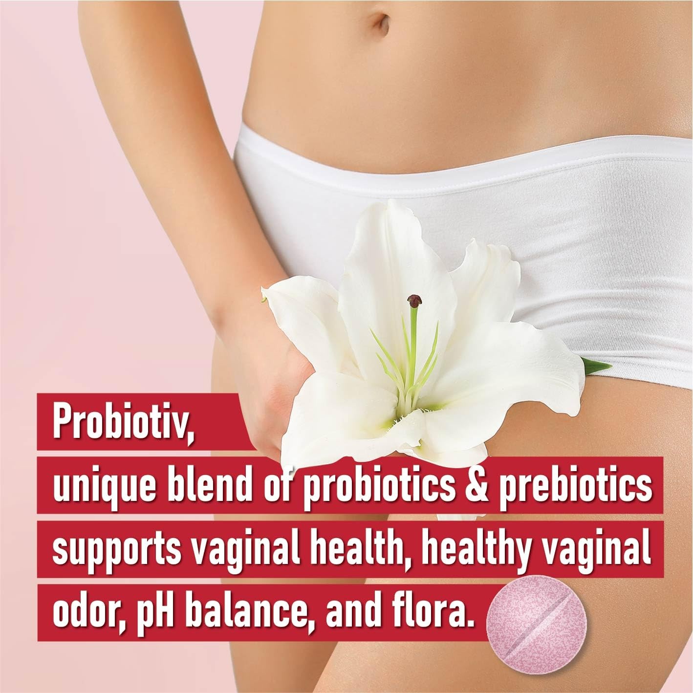 World’s First Chewable Female Vaginal Probiotics 10 Billion CFU + Organic P…