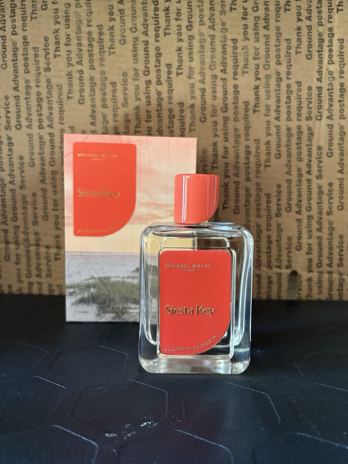 Michael Malul London Siesta Key Eau de Parfum Spray 3.4 fl oz Plastic-Free Pkg
