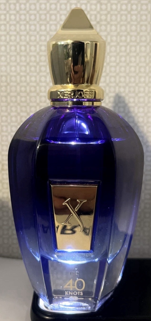 Xerjoff 40 Knots Eau de Parfum Spray, Regular Size 3.4 fl oz sealed with recipt