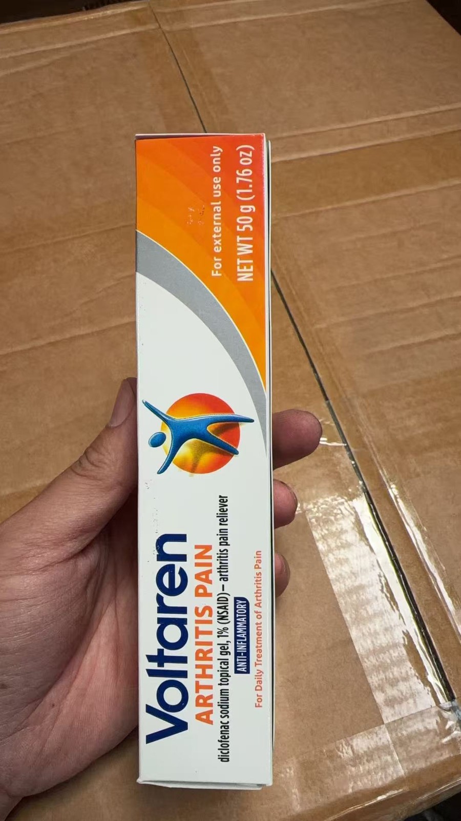 2-4 PCS Voltaren Arthritis Pain Gel 5.29 oz Easy Open Cap Gel Exp09/2027&2028