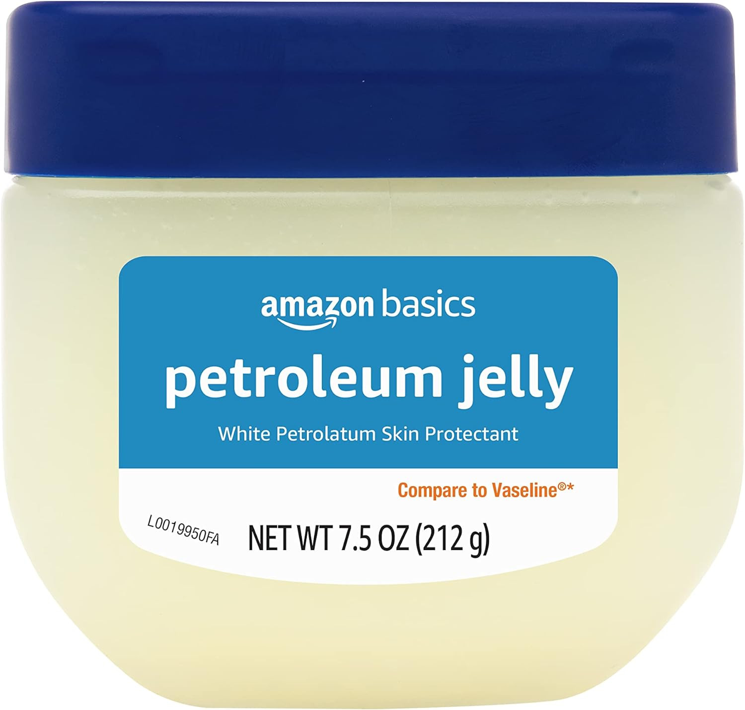 Petroleum Jelly White Petrolatum Skin Protectant, Unscented, 7.5 oz, 1-Pack, (Pr