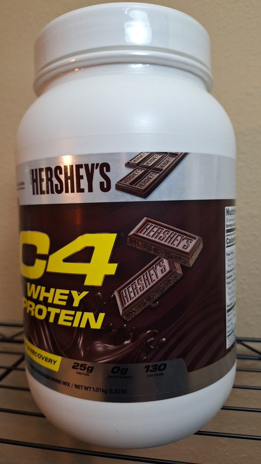 C4 Whey Protein Powder, Hershey’s Milk Chocolate, 2.22 lb, 28 Serv, 10/2027✨️