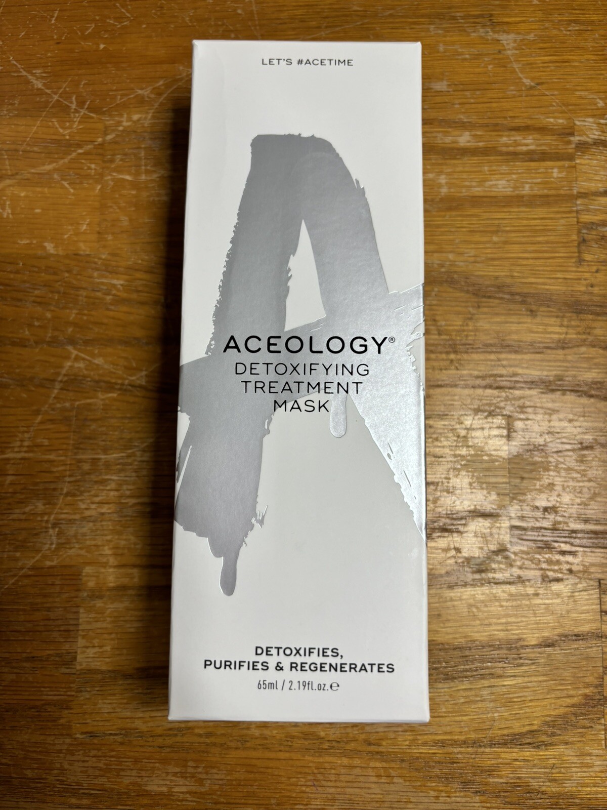 Aceology Detoxifying Treatment Mask Full Size 2.19oz, 65ml BNIB Sealed!