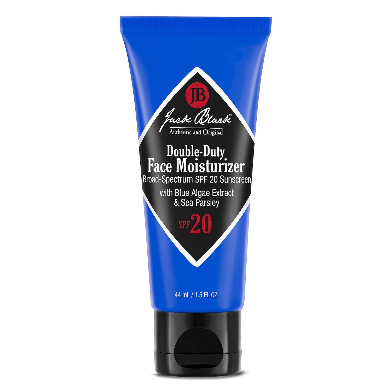Jack Black Double Duty Mens Face Moisturizer 1.5 Fl Oz (Pack of 1), White