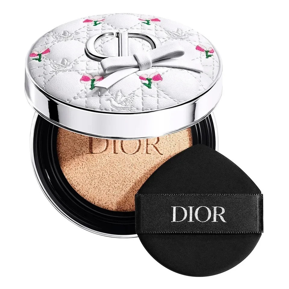 Dior Bow Forever Cushion [ Case Only ] Pink Blue Bow Limited Edition [Pre Order]