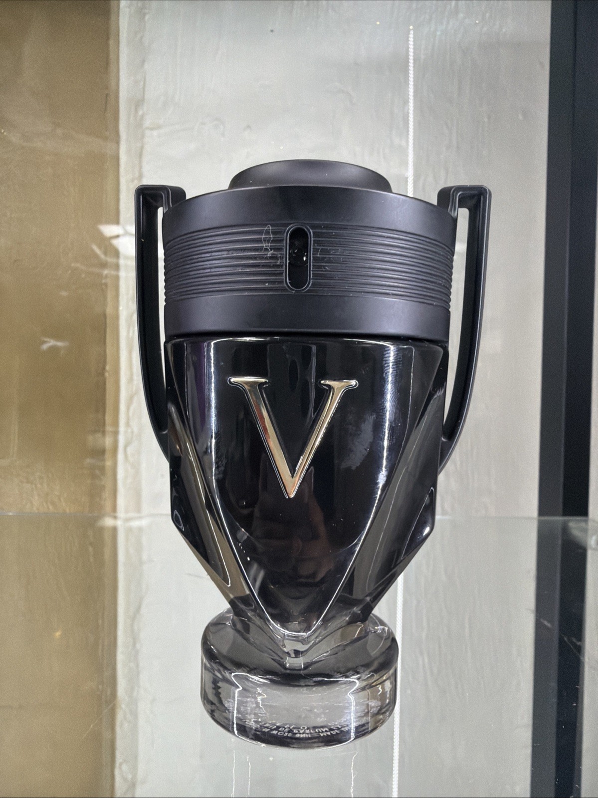 EMPTY BOTTLE Invictus Victory by Paco Rabanne 3.4 oz EDP Extreme Cologne EMPTY