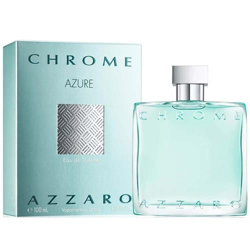 Chrome Azure by Loris Azzaro for Men 3.38oz Eau De Toilette Spray