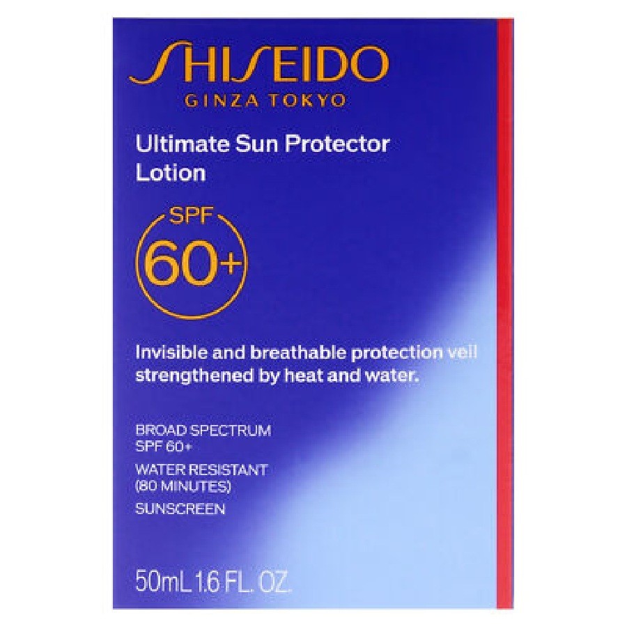 Ultimate Sun Protector Lotion SPF 60 Plus by Shiseido for Women 1.6oz NEW IN BOX