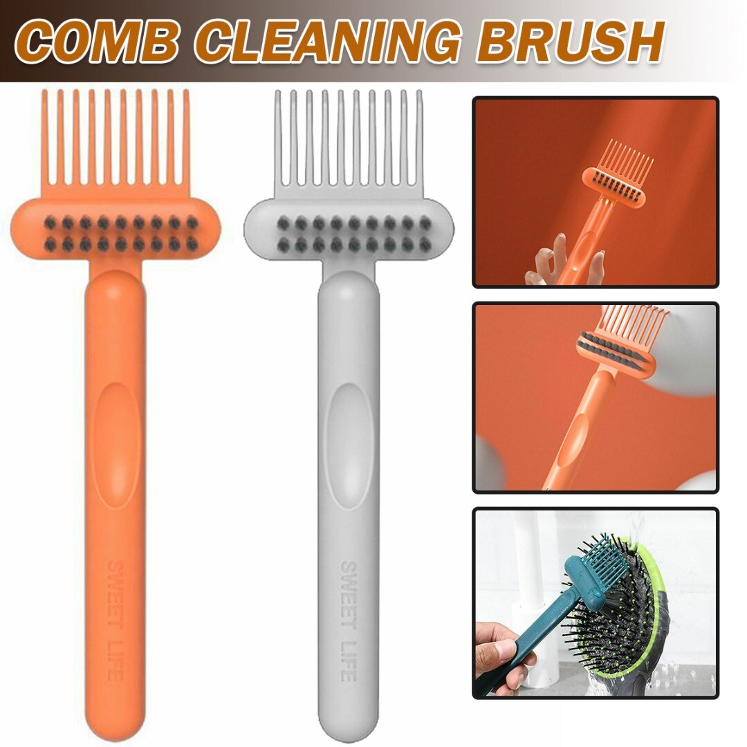 2 in 1 Remover Brush Comb Cleaner Tool Hair Brush Cleaning for Removing