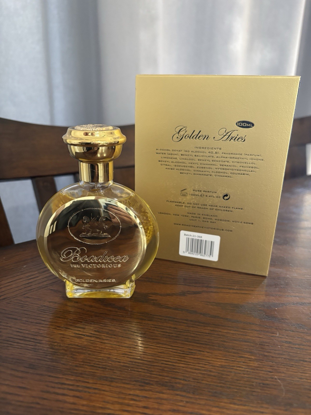 Boadicea the Victorious Golden Aries 100 ml/3.4 fl oz Spray Unisex EDP