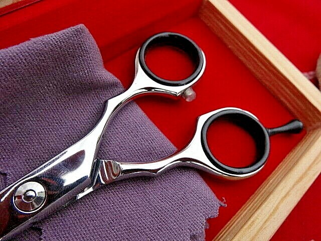 MONEY BACK Warranty_COBALT 6″ Hairdressing Hair scissors FLAT ADJUSTABLE SCREW
