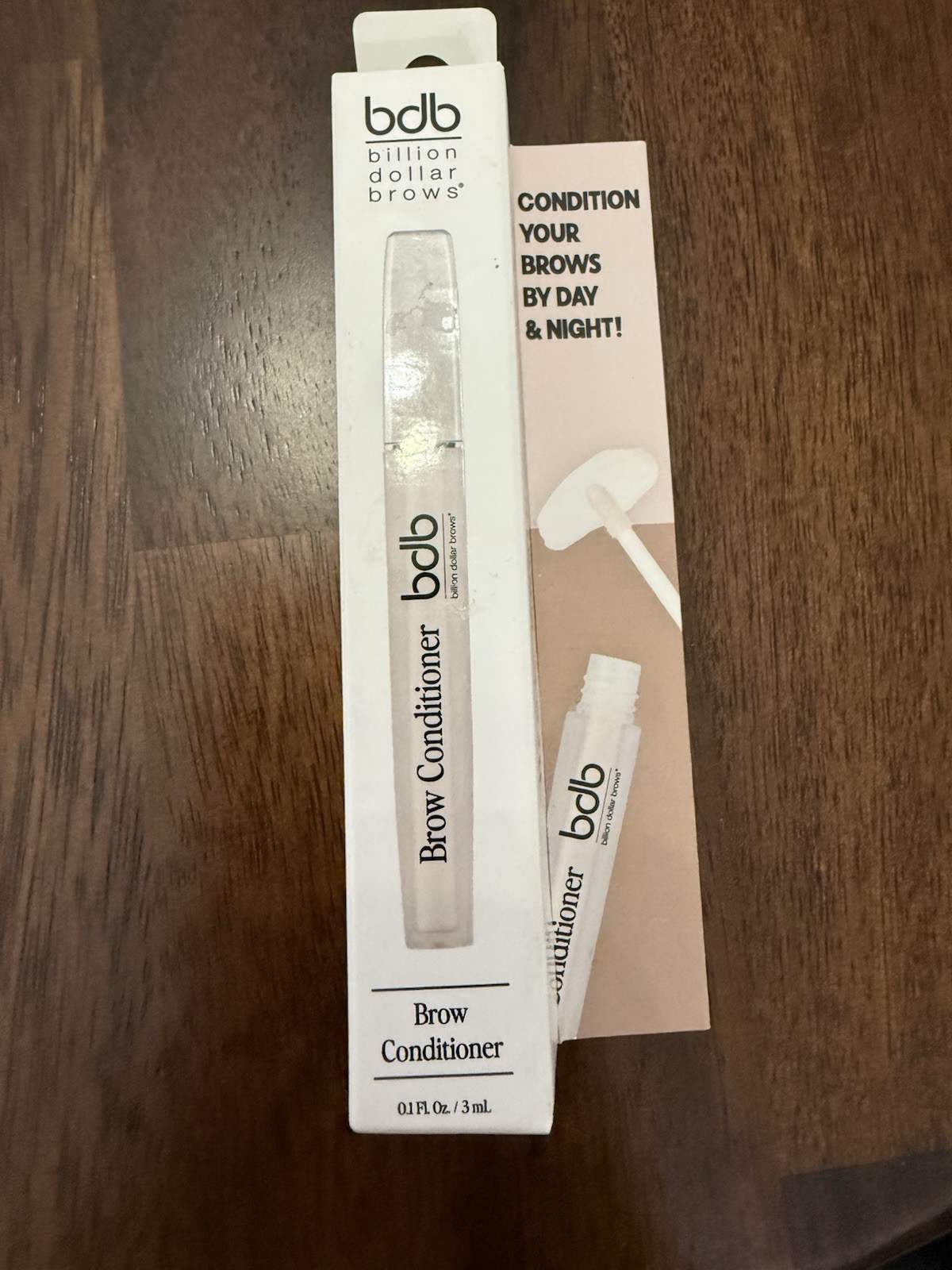 bdb Billion Dollar Brows Brow Conditioner Eyebrow Serum Vegan Clear 0.1oz