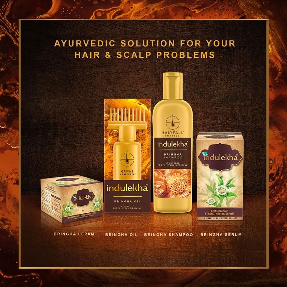Indulekha Bringha Ayurvedic Hair Oil 100ml Hair Fall Control and Hair Growth