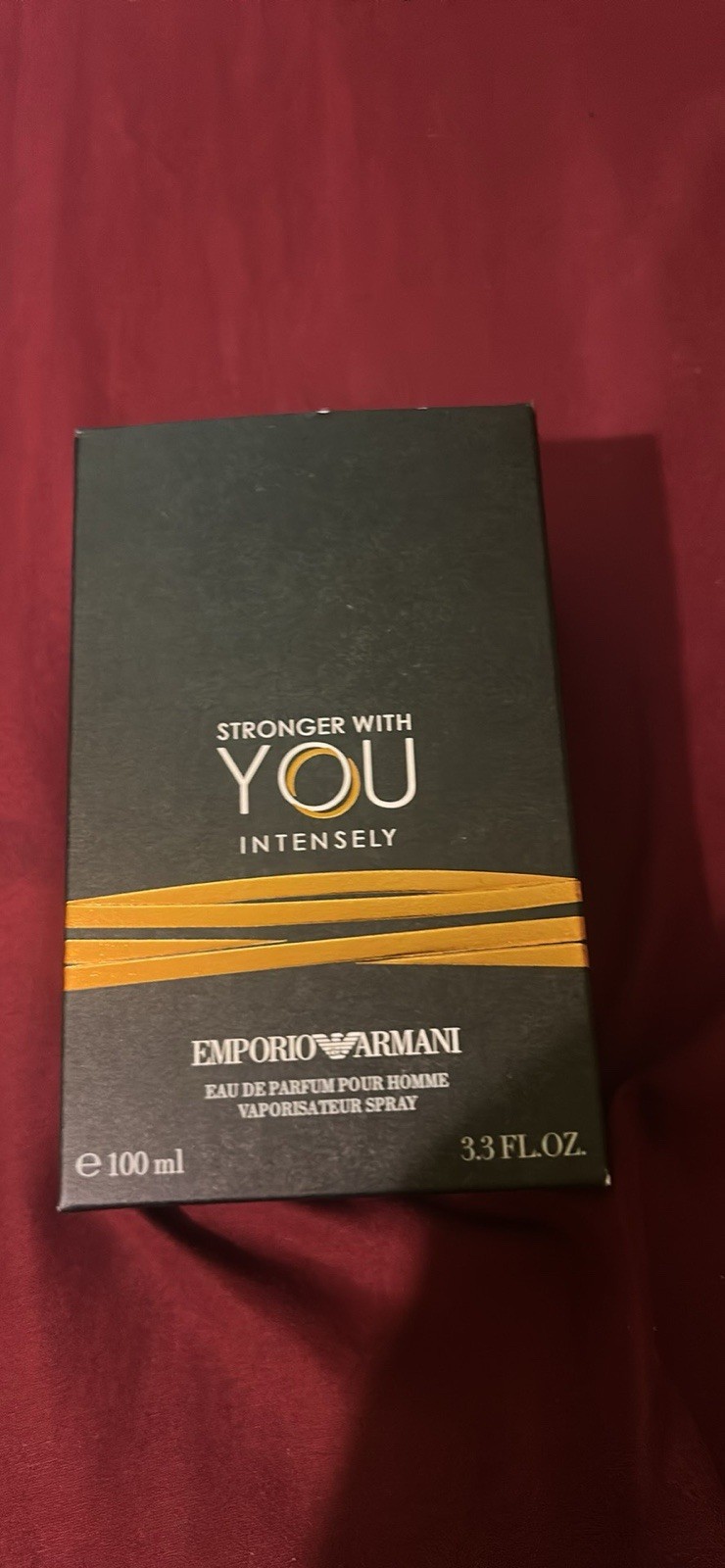 Versace Eros Parfum Spray / Emporio Armani Fragrance 3.4 fl oz Natural Spray 2x