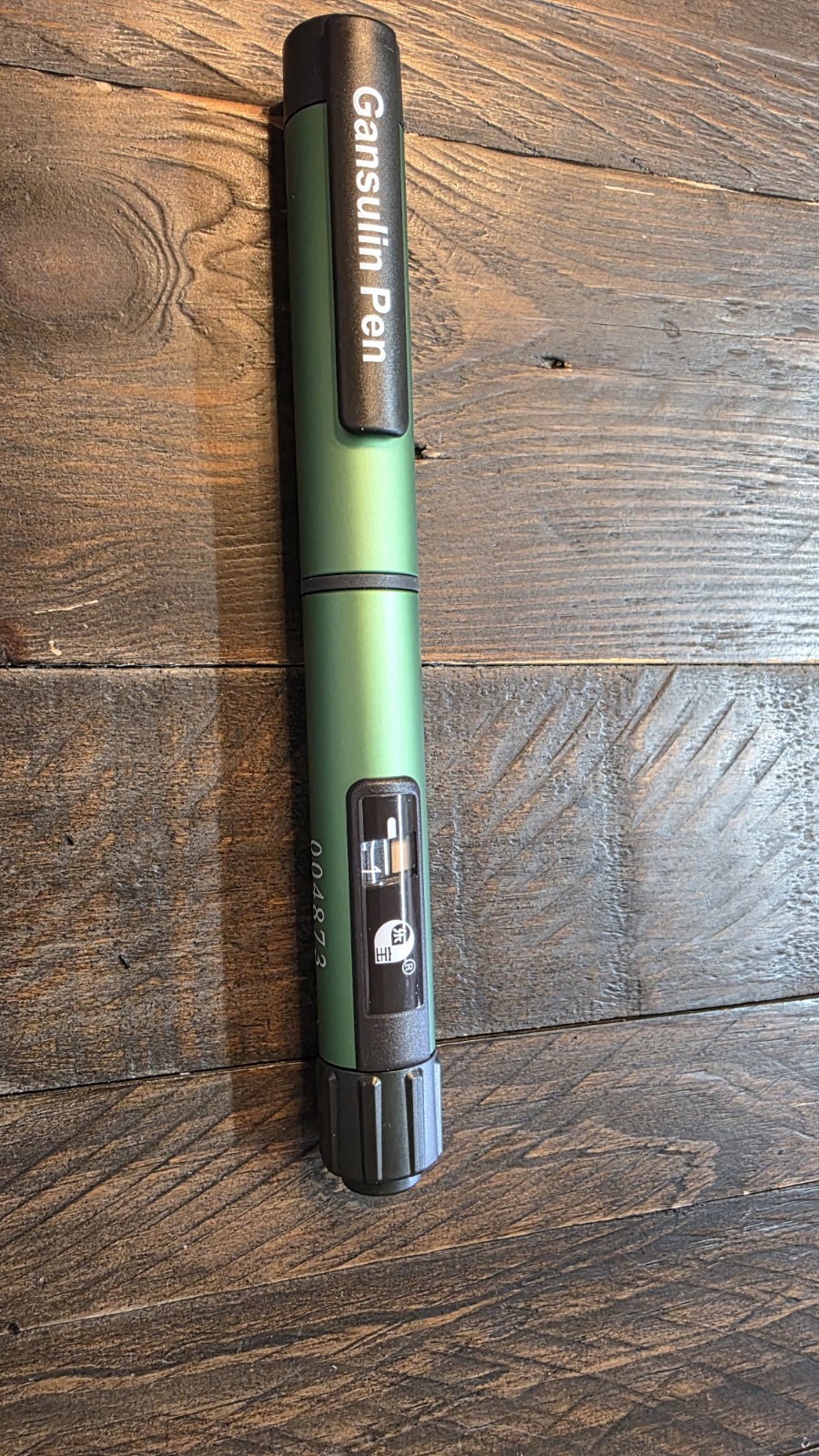 Gansulin Gansulin Pen Adjustable Injection Pen Kit, Green/Black w/ Case & Manual