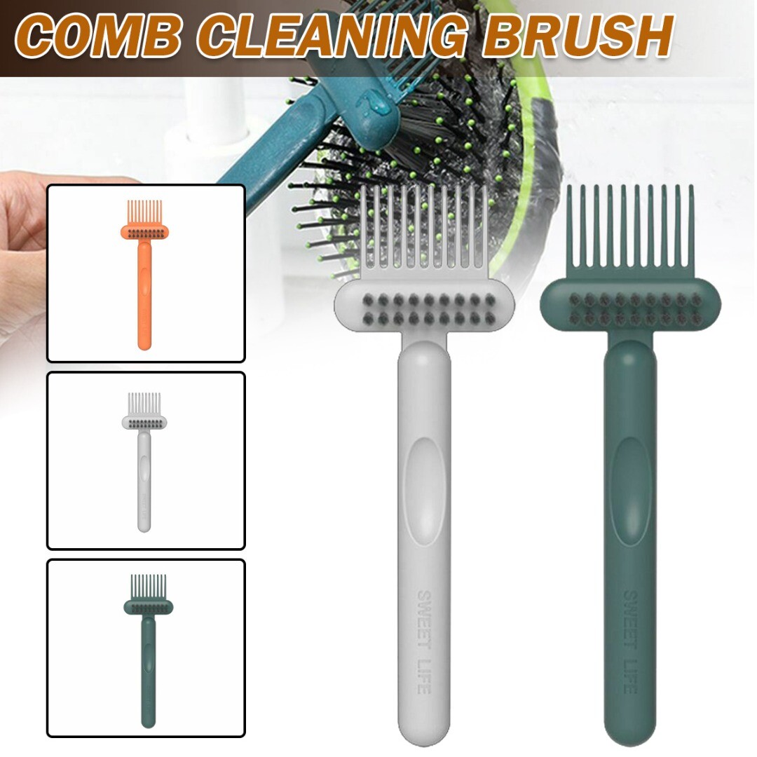 2 in 1 Remover Brush Comb Cleaner Tool Hair Brush Cleaning for Removing