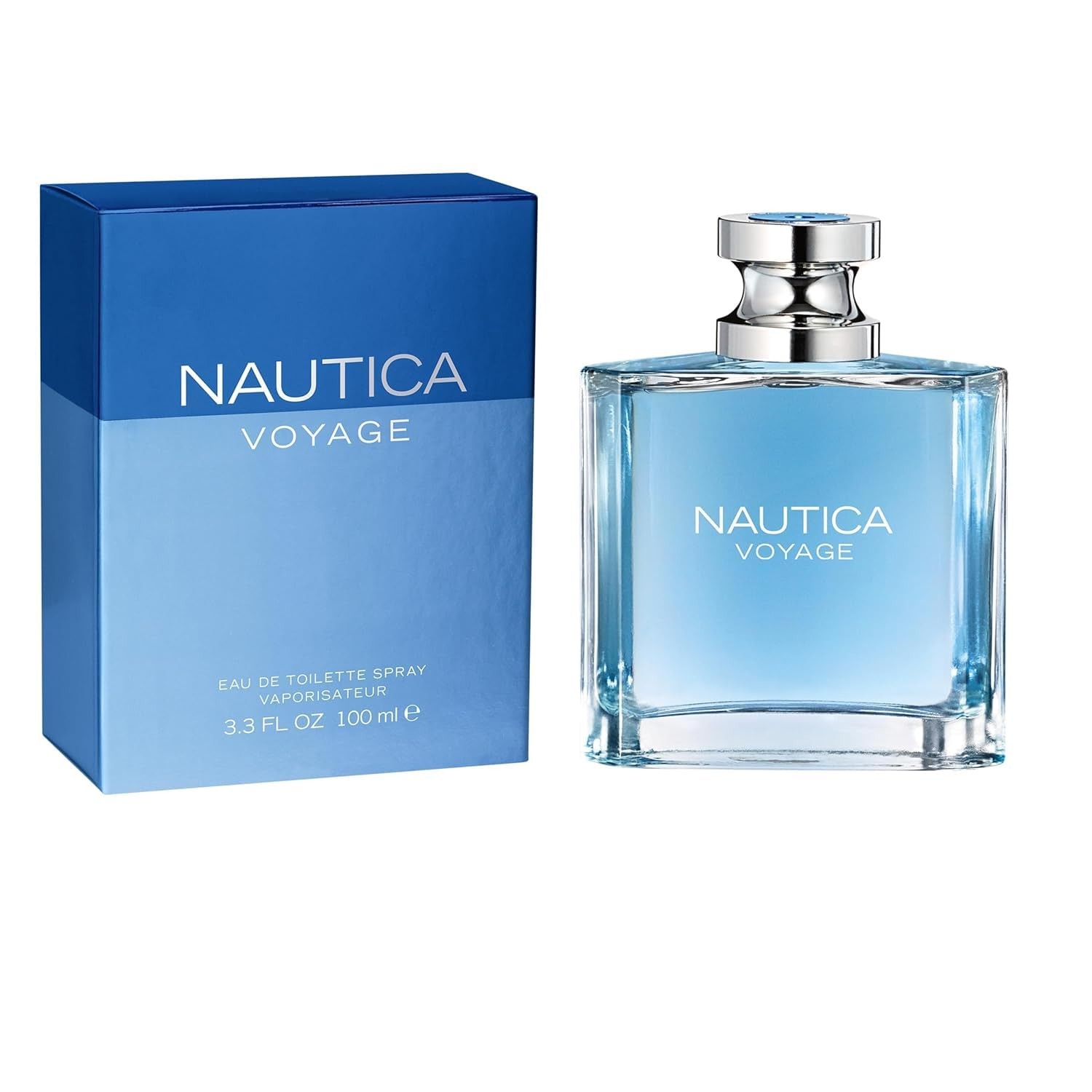 Nautica Voyage Eau De Toilette, Cologne and 3.4 Fl Oz (Pack of 1), Multi