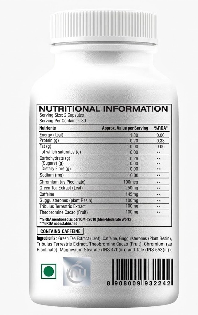 Crazybulk Gynectrol Natural Alternative 60 Capsules | Free Shipping | Pack of 3