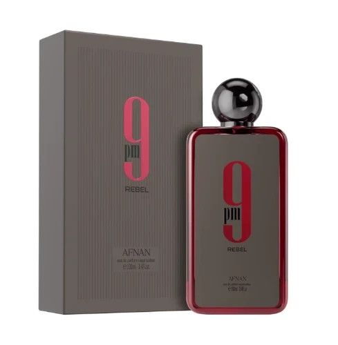 Afnan 9PM Rebel Eau de Parfum EDP for Men 3.4 fl oz 100ml