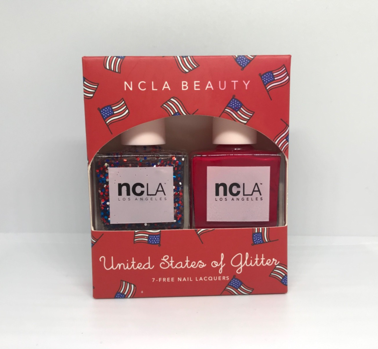 New-NCLA Beauty ~ United States Of Glitter Nail Polish Duo