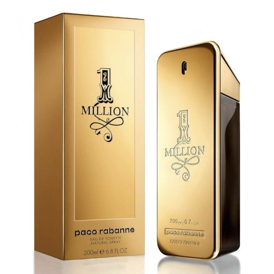 Paco Rabanne 1 Million Eau de Toilette Spray 6.8 fl oz Regular Size