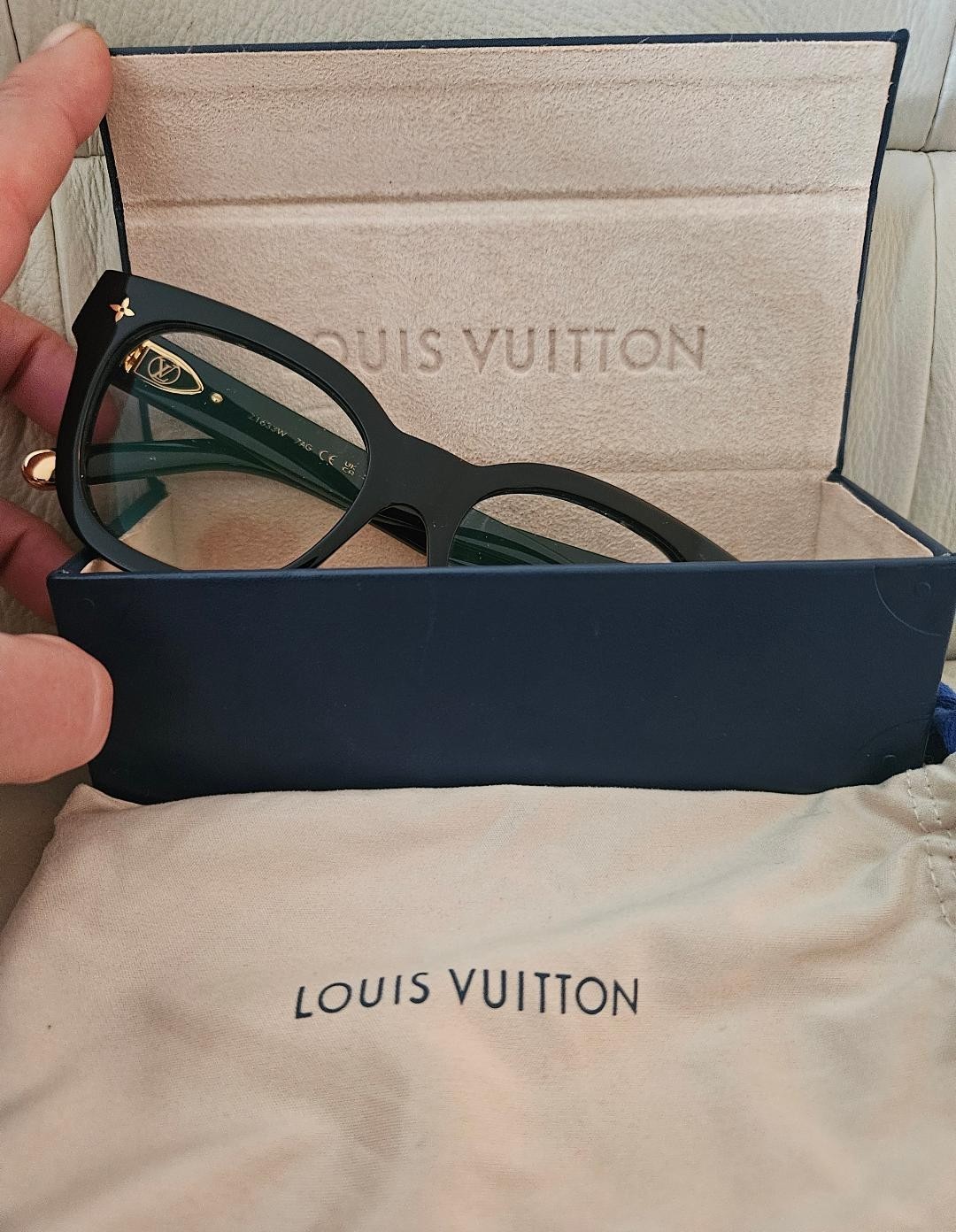 Louis Vuitton Authentic My Mongram Anti Blue Glasses – EXCELLENT Condition