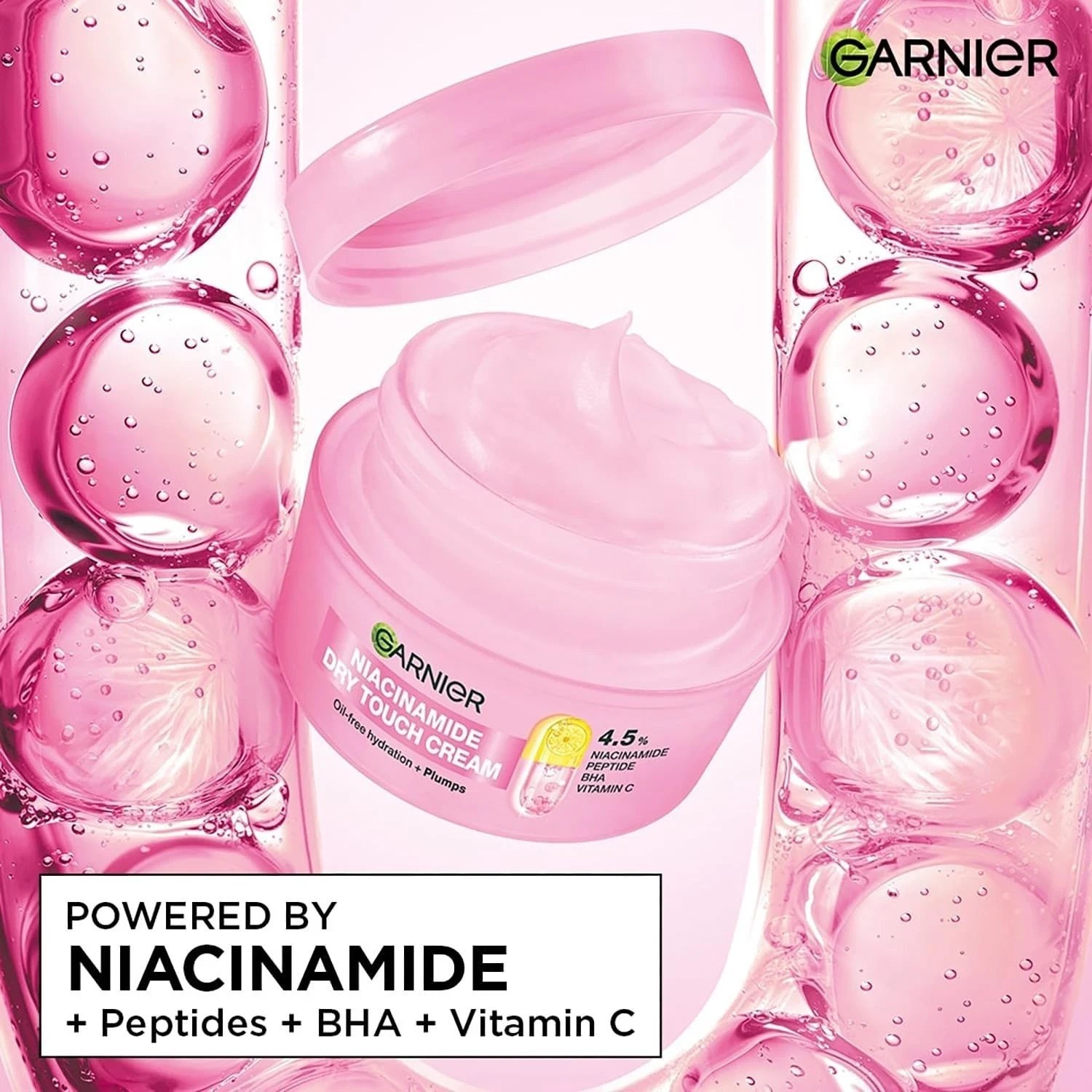 Garnier Fresh & Plump Niacinamide Sorbet Moisturizer Cream 45 gm