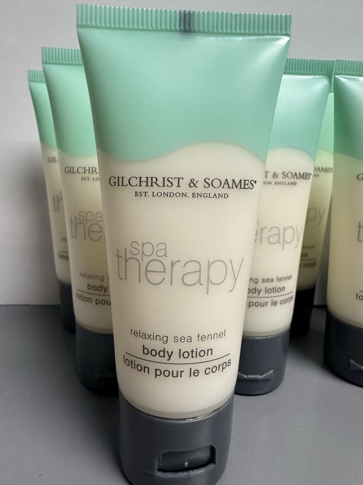 10 Pack Gilchrist & Soames Spa Therapy Relaxing Sea Fennel Lotion 1.35oz Travel