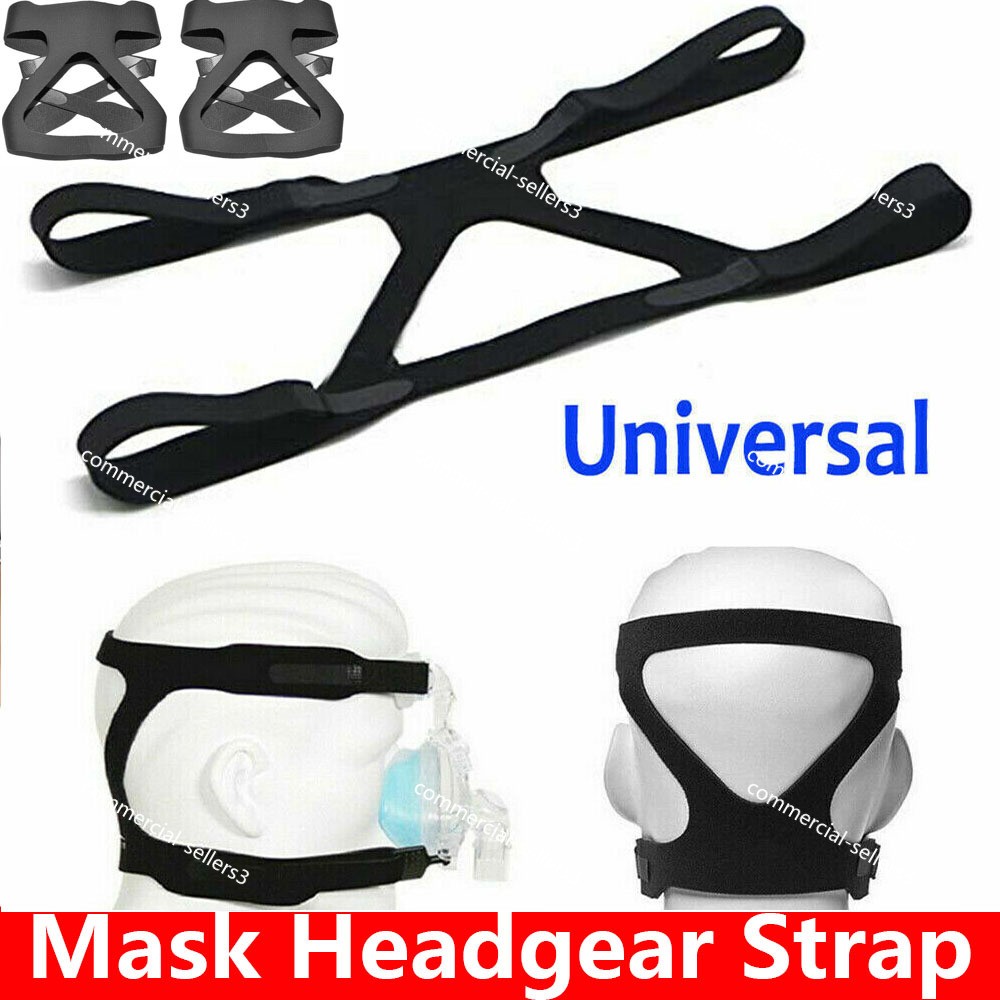 2PCS Universal CPAP Mask Headgear Strap for ResMed Mirage Philips Respironics us