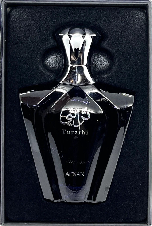 AFNAN TURATHI BLUE HOMME EAU DE PARFUM SPRAY MEN 3.0 Oz / 90 ml BRAND NEW ITEM!